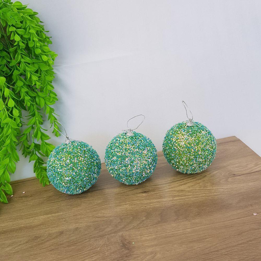 Bolas De Natal Kit Com 3 Unid 3 Pçs - 3