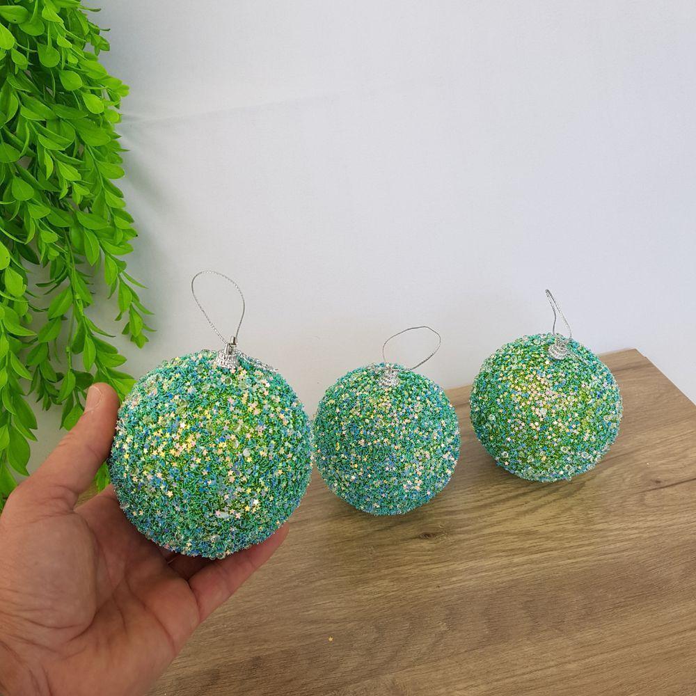Bolas De Natal Kit Com 3 Unid 3 Pçs - 4