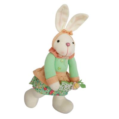 Coelha Em Soft Com Vestido Floral 43cm