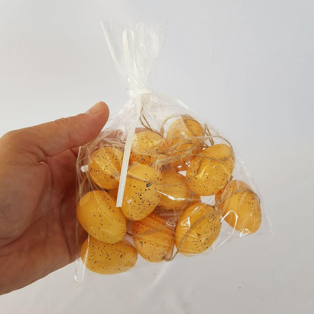 Kit Com 12 Ovinhos De Páscoa Amarelo - 4