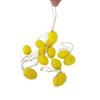 Kit Com 12 Ovinhos De Páscoa Amarelo - 1