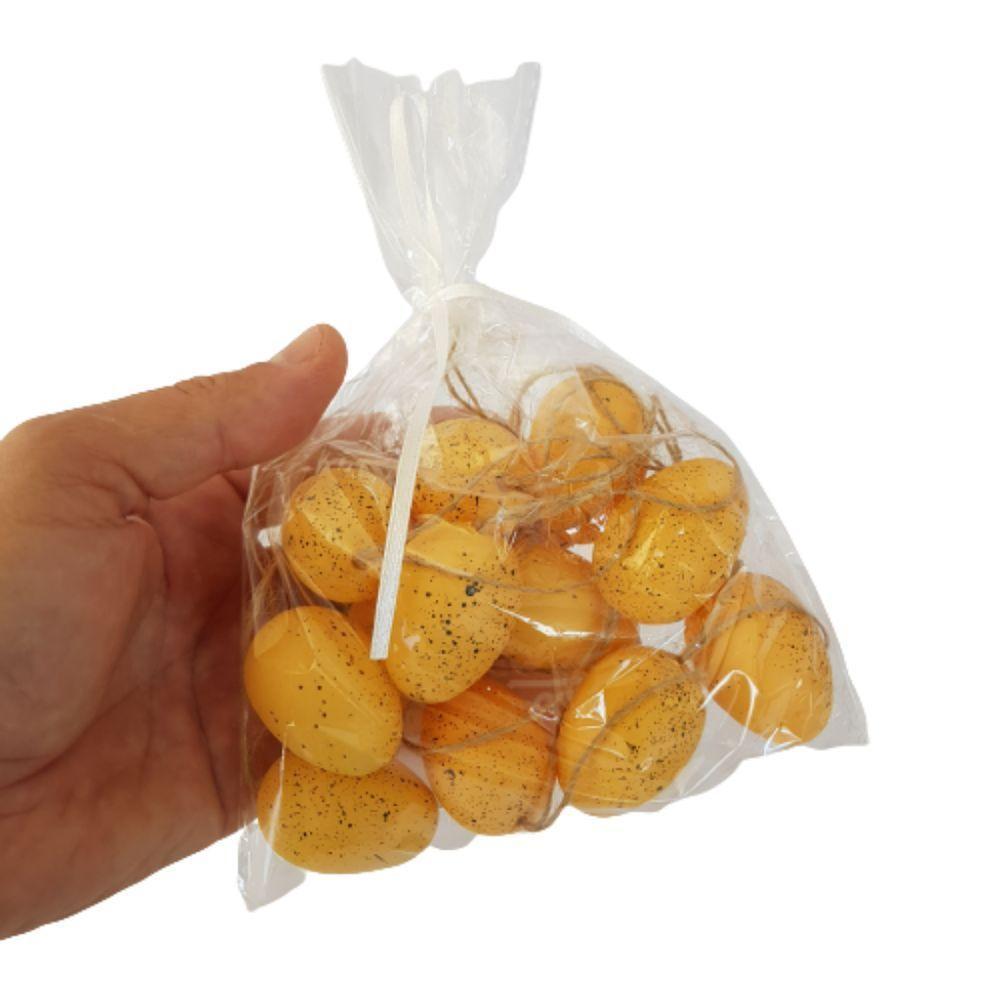 Kit Com 12 Ovinhos De Páscoa Laranja - 7