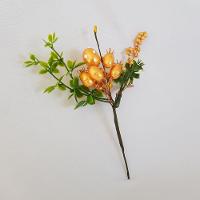 Mini Buquê Flores Artificiais Com Ovinhos 22cm - 2