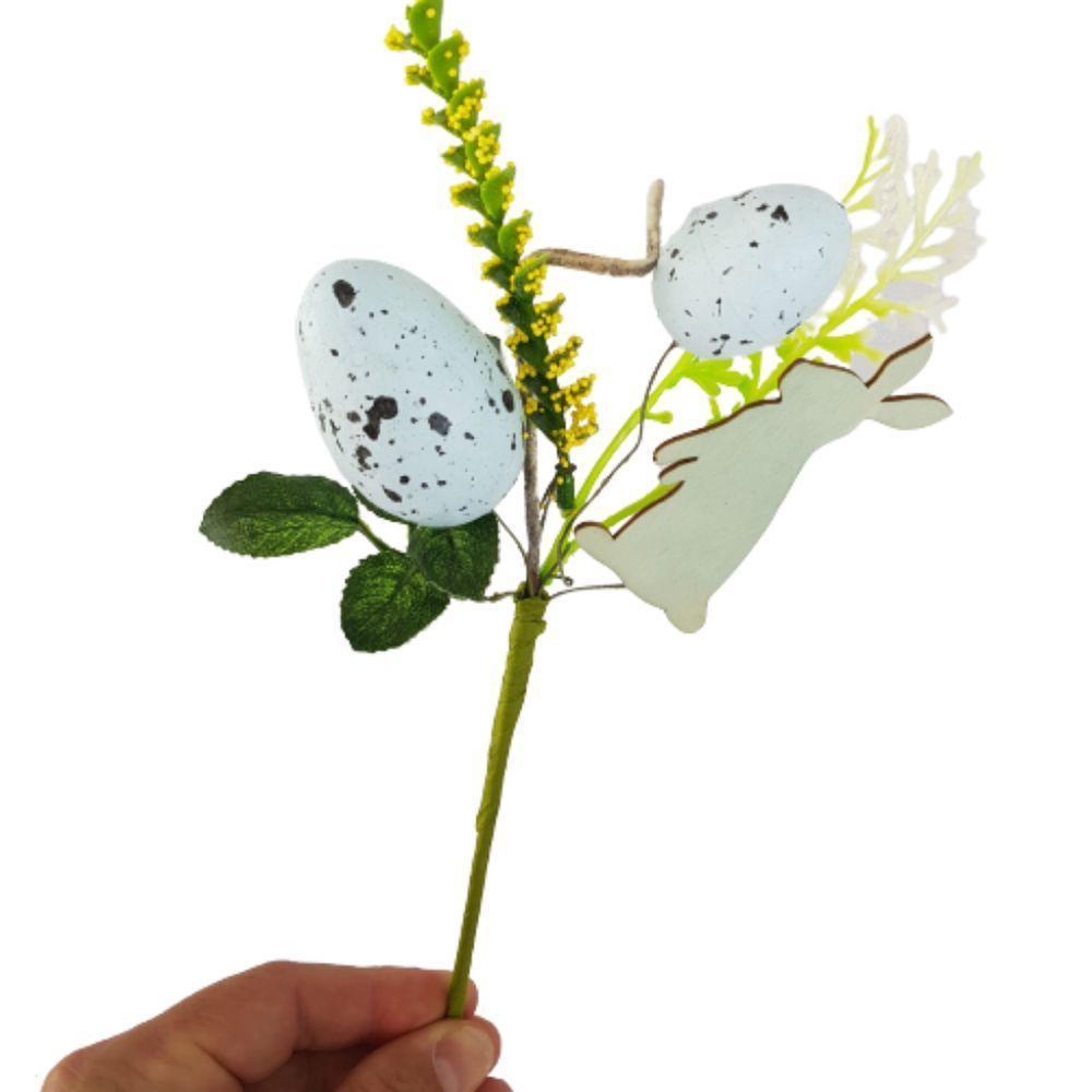 Mini Buquê De Páscoa Com Ovinhos 24cm - 2