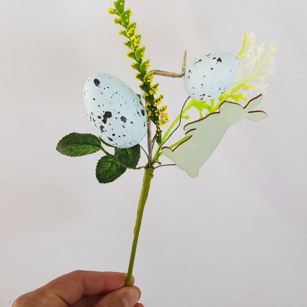 Mini Buquê De Páscoa Com Ovinhos 24cm - 4