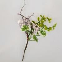 Mini Buquê De Flor Com Ovinho De Páscoa 25cm - 5