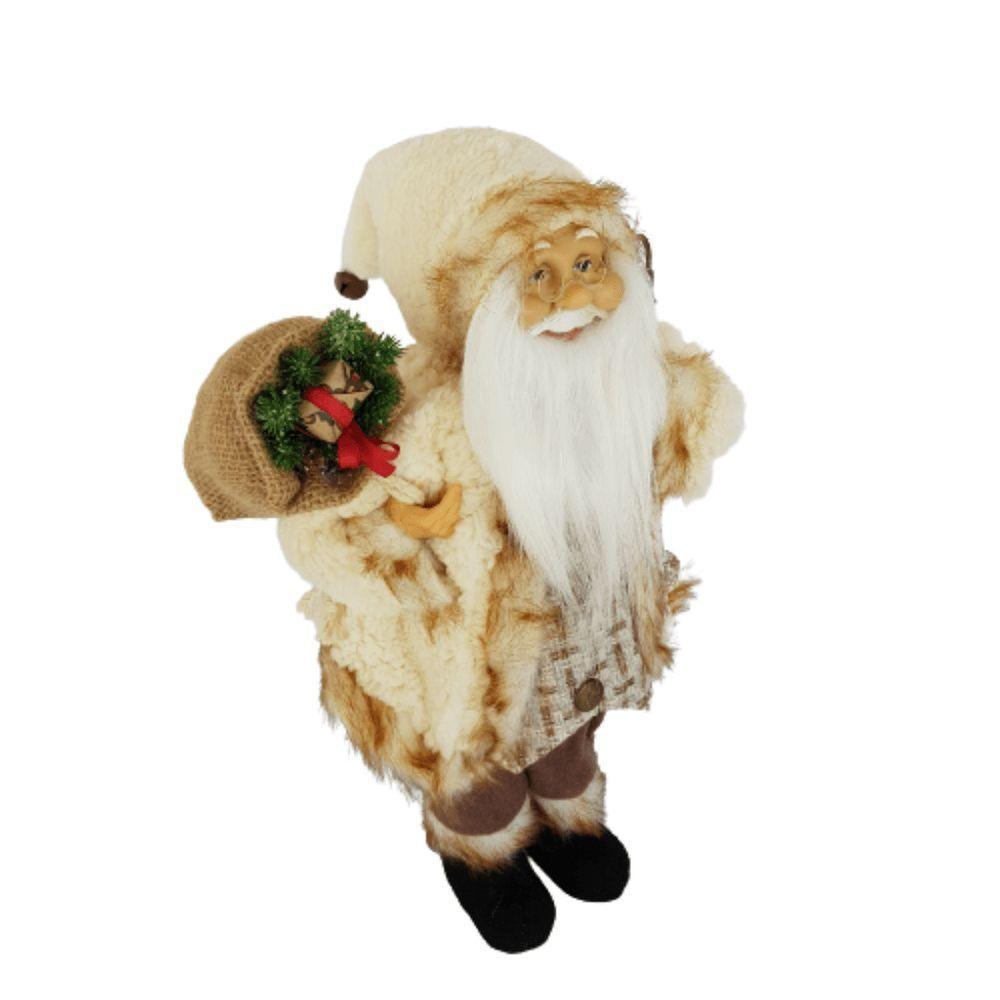Papai Noel Com Saco De Presentes 45cm. 45cm - 3