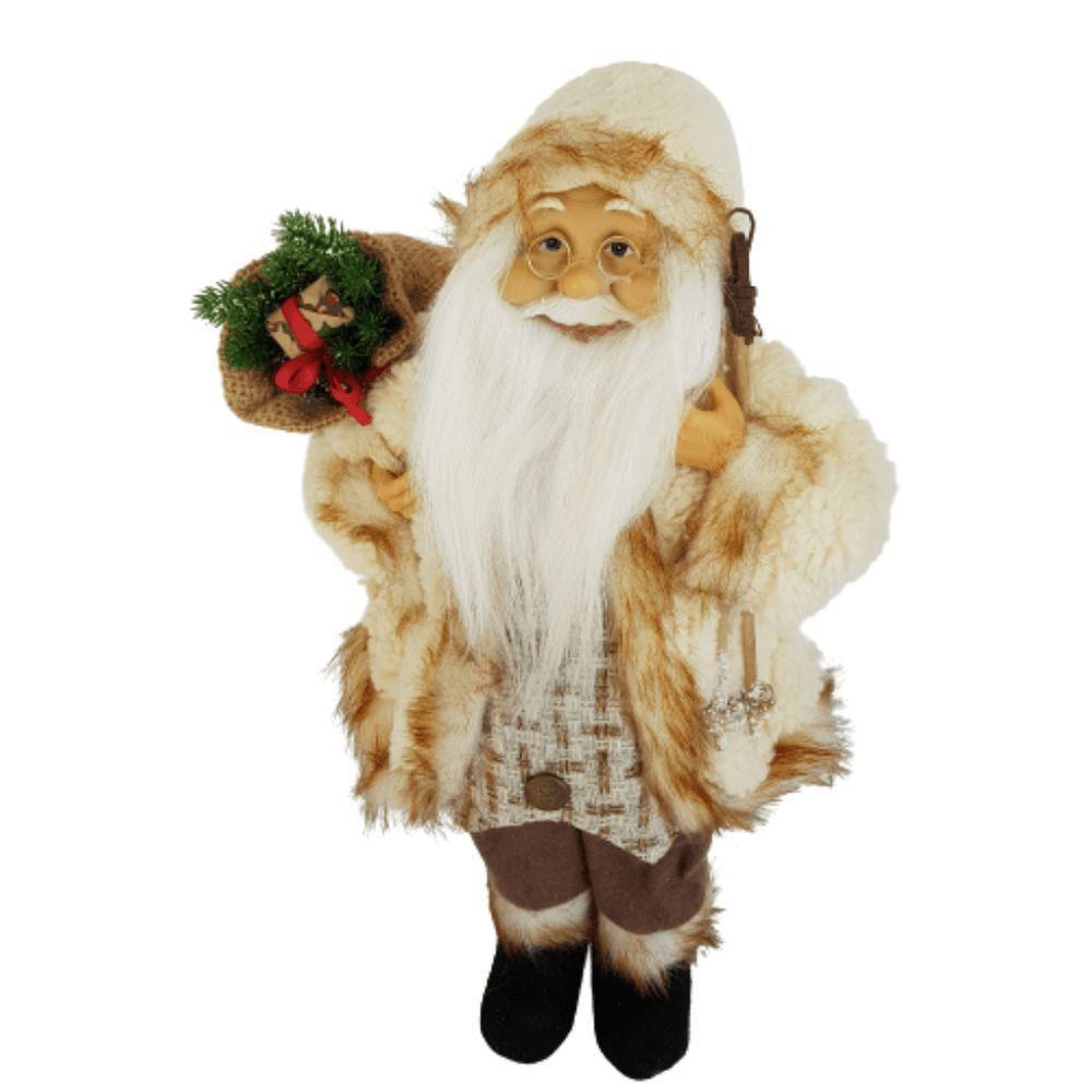 Papai Noel Com Saco De Presentes 45cm. 45cm - 5