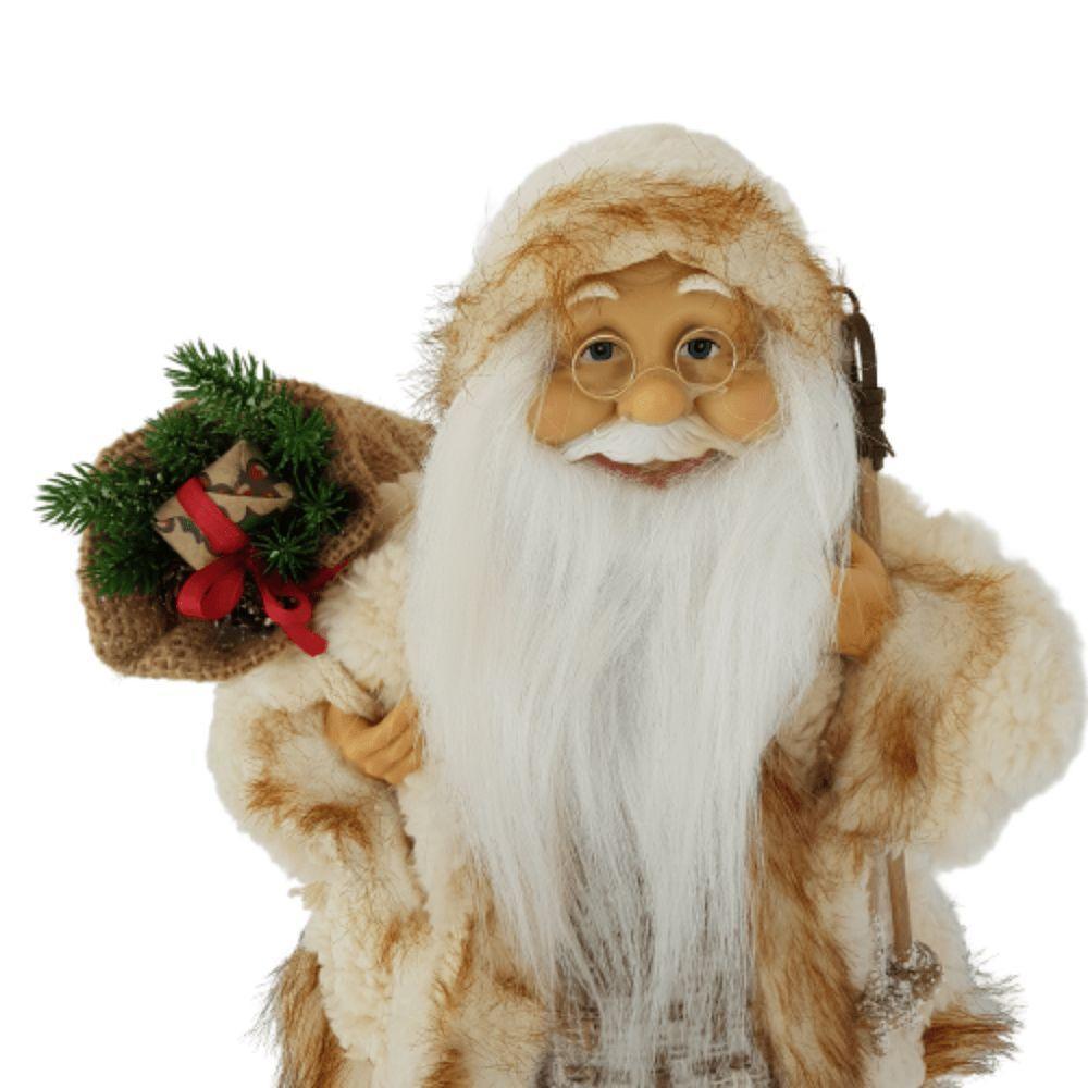 Papai Noel Com Saco De Presentes 45cm. 45cm - 6