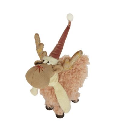 Rena Decorativa Natal Rosa 39cm
