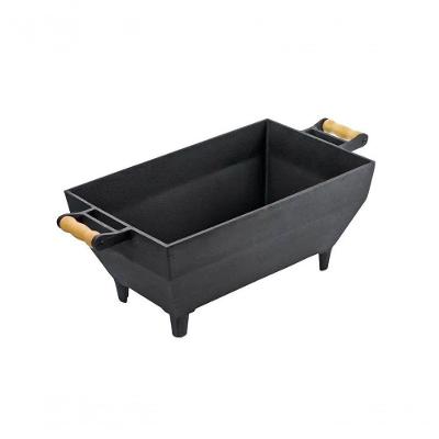 Bojo Base Em Ferro Fundido Para Churrasqueira 48X29X22,5Cm.