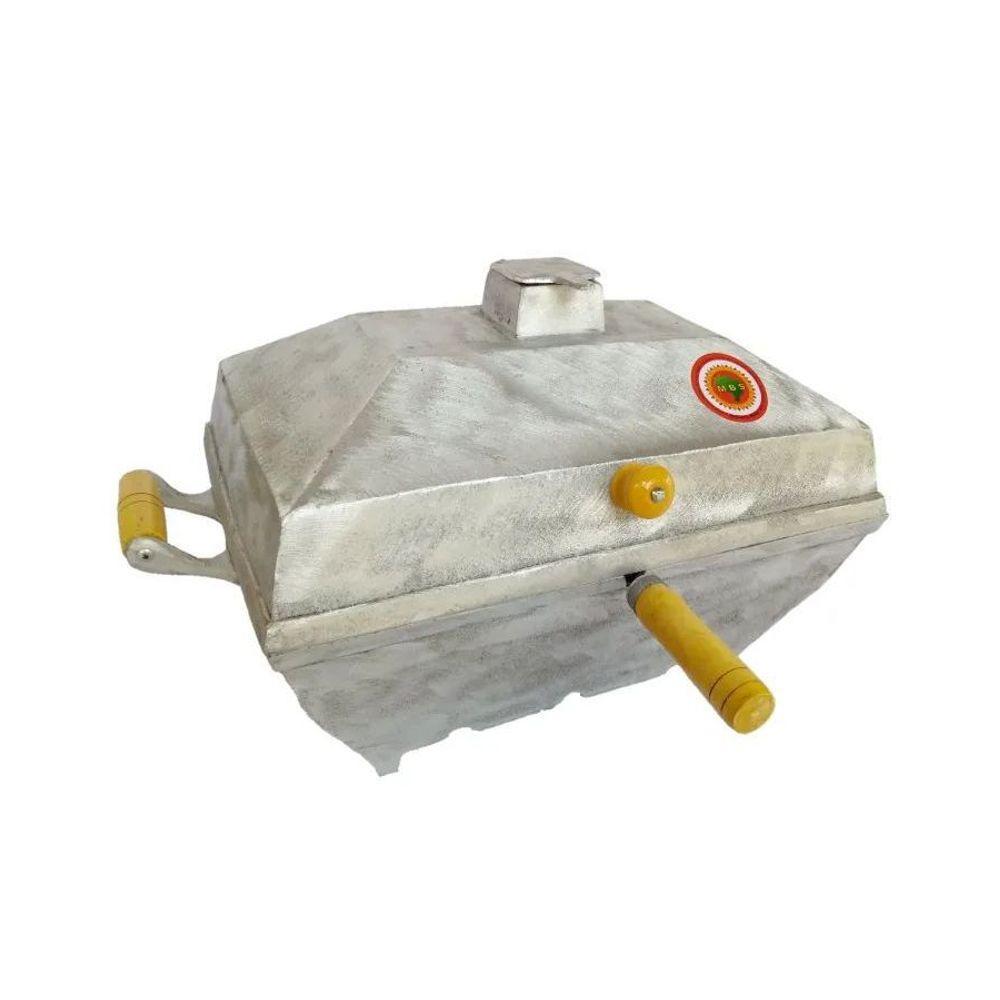 Churrasqueira Bafinho Alumínio Grande Quadrada 42x26x30cm - 1