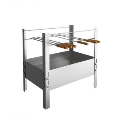 Churrasqueira 50cm Desmontavel Aço Galvanizado Qualinox 3850