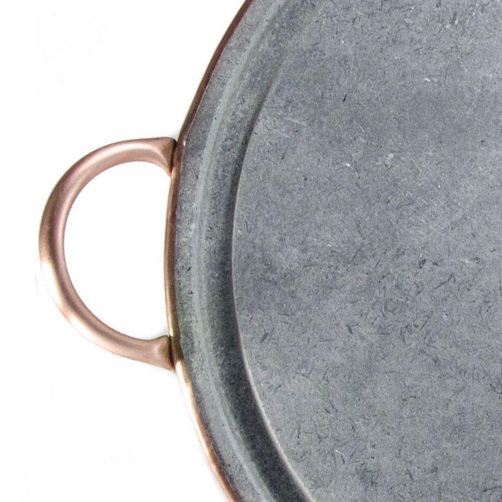 Fondue De Pedra Sabão Grelha 32 Cm - 2