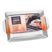 Grelha Tramontina Cosmos Multiuso Em Aço Inox 47X30 Cm