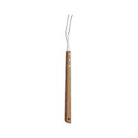 Garfo Trinchante Churrasco Com Lâmina Em Aço Inox E Cabo De Madeira 46 Cm - Tramontina - 1