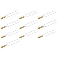 Kit 10 Mini Espeto Duplo Churrasco 39 Cm Espetinho Matrinox - 1