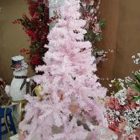 Árvore De Natal Rosa 1,20 Metros De Altura Rosa - 2