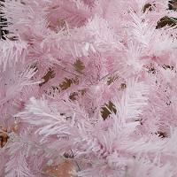 Árvore De Natal Rosa 1,20 Metros De Altura Rosa - 3