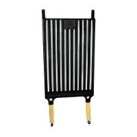 Grelha Parrilha Argentina Ferro Fundido Cabo Madeira 33x50cm - 1