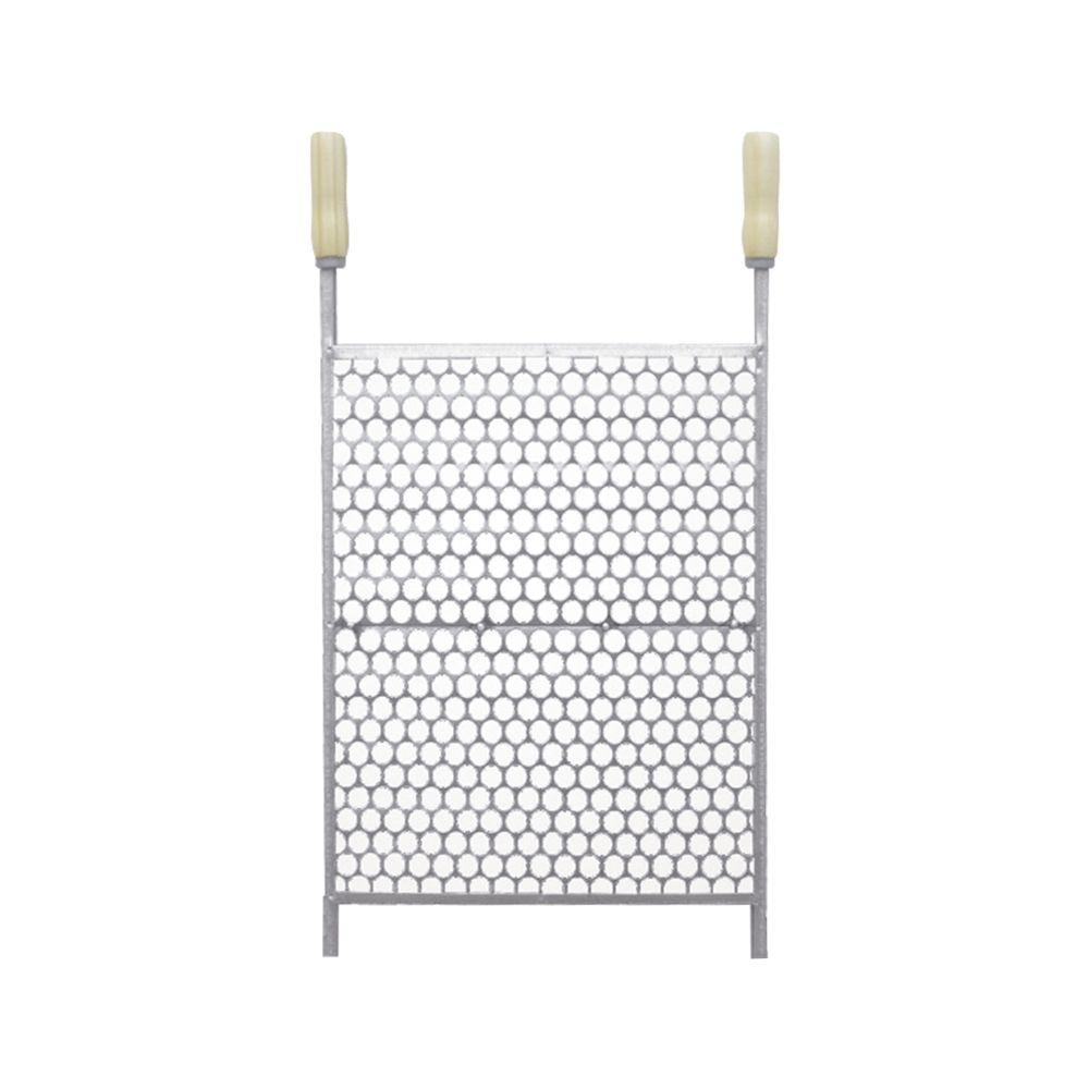 Grelha Para Churrasqueira Moeda De Inox 40x50 Perfil Galvanizado - 1