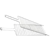 Grelha Dobrável Abaulada Para Churrasqueira 21X69 Cm - 2