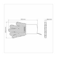 Luva Tramontina Churrasco Black 02 Peças - 10