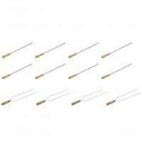 8 Mini Espeto Simples 4 Duplo Churrasco 39 Cm Churrasquinho - 1