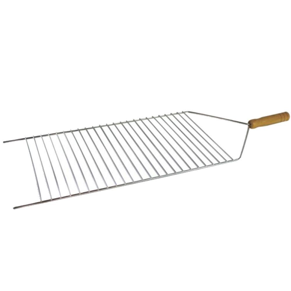 Grelha Reta para Churrasqueira 28x81cm - 1