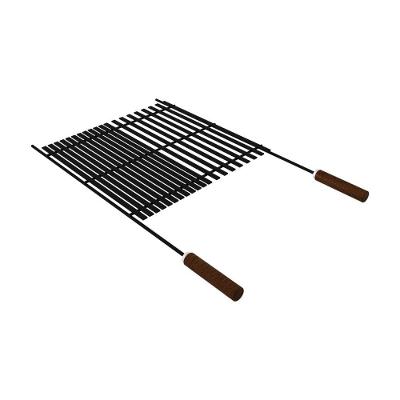 Grelha para Churrasco Black em Aço Carbono Nitrocarbonetado com Cabos de Madeira Preto Tramontina