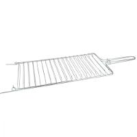 Grelha Dobrável Abaulada para Churrasqueira 18x60cm - 1