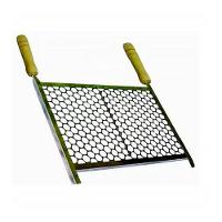 Grelha Retangular para Churrasqueira em Aço Inox 40x50cm - 1