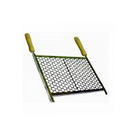 Grelha Retangular para Churrasqueira em Aço Inox 40x50cm - 2