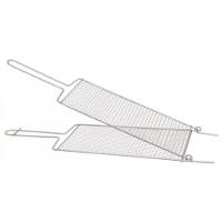 Grelha Dobrável Miúdo para Churrasqueira 17x58cm - 1