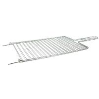 Grelha Dobrável Reta Para Churrasqueira 27x84 Cm - 1