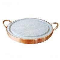 Pedra para Carnes Pedra Sabão com Alça de Cobre 21 Cm - 2