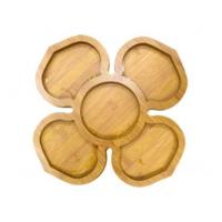 Petisqueira Mdf Com 5 Divisórias Flor - Casita - 1