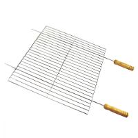 Grelha Plana Quadrada para Churrasqueira 45x75 Aço Galvanizado - 2