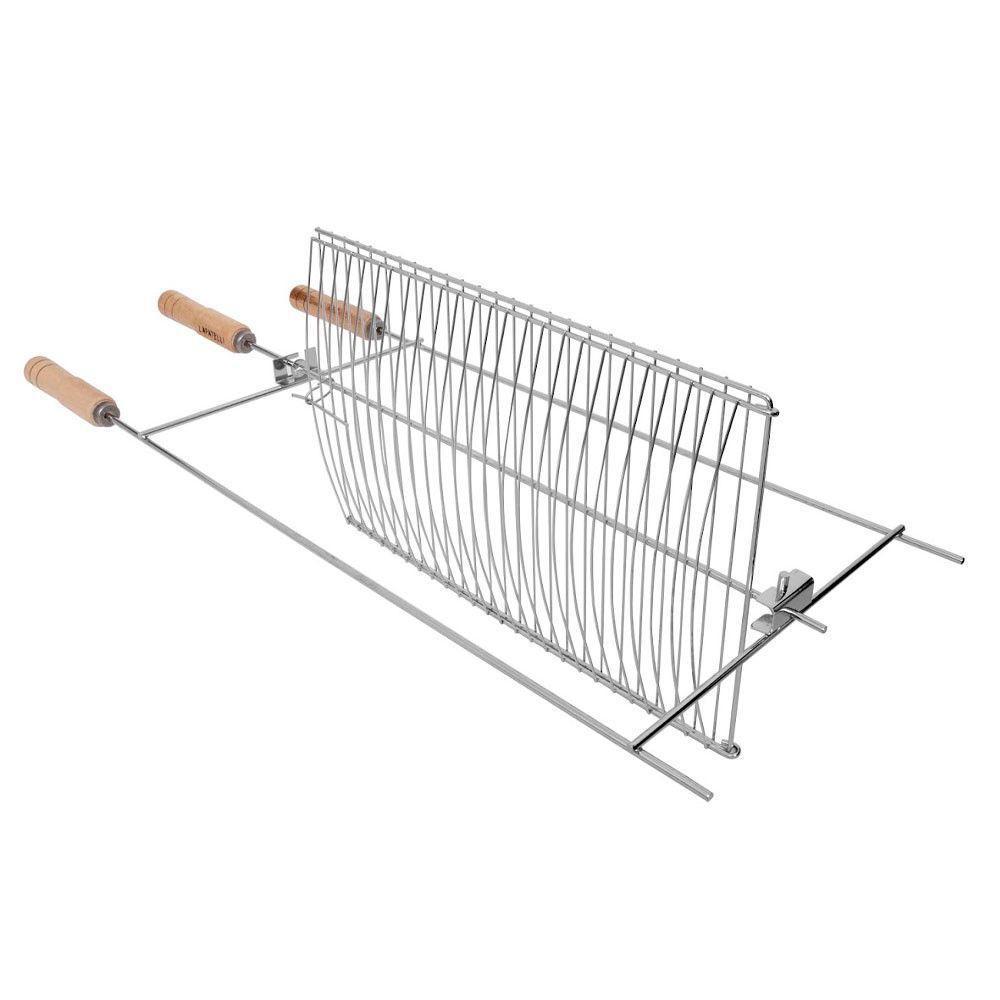 Grelha Giratoria Média Gg360M Estrutura Em Aço Cromado - 3