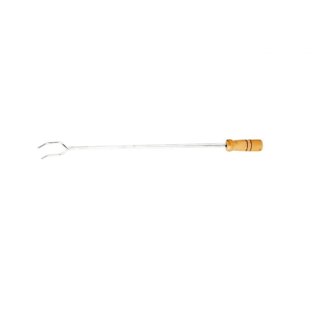 Garfo para Churrasco com Cabo de Madeira 45 cm - 2
