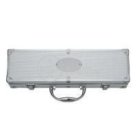 Kit Churrasco 4 Peças Em Aço Inox Com Maleta Em Alumínio - 6