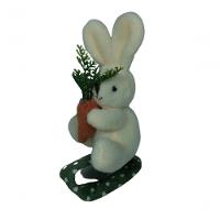 Porta Guardanapo Poá Coelho Com Cenoura 10cm - 1