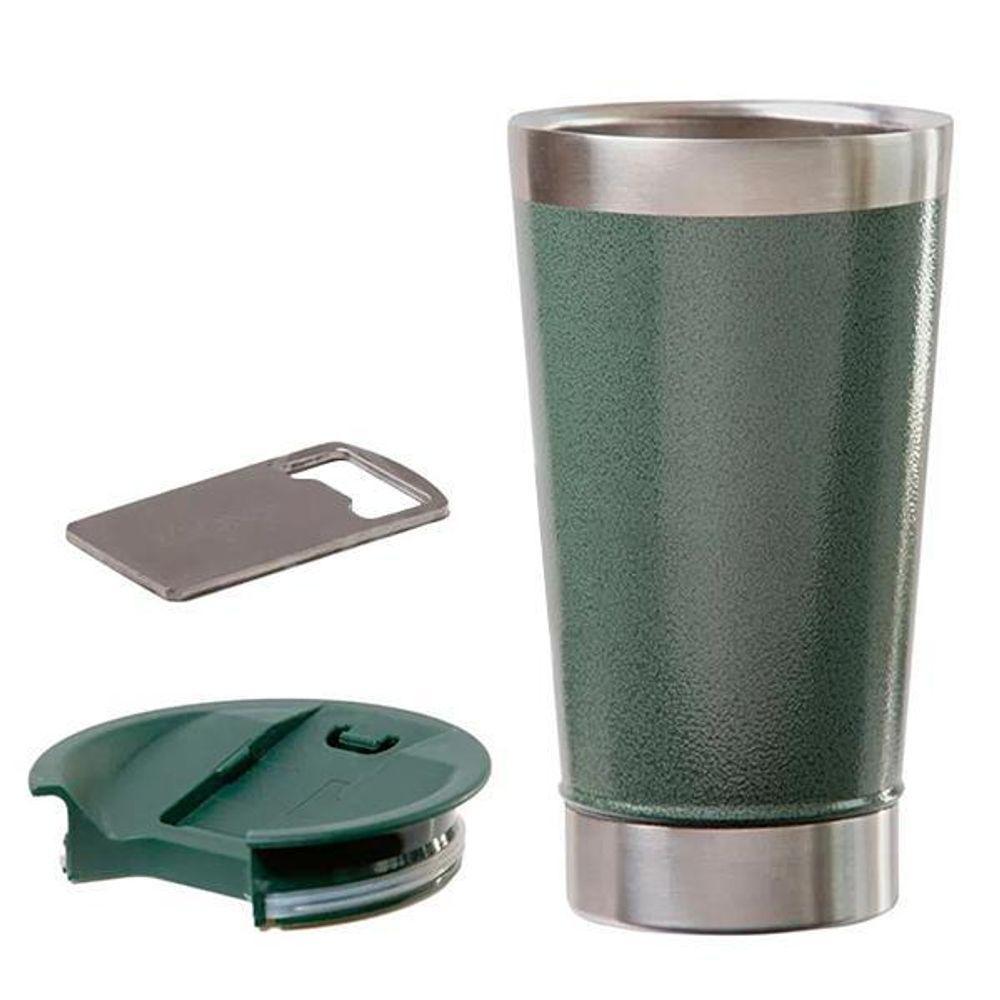 Copo Térmico Abridor 473Ml Dia Dos Namorados Verde Nº11 - 3