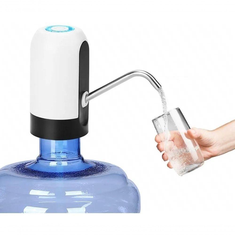 Bomba De Água Bebedouro Elétrico Galão 20 Lts Recarregável Usb - 3