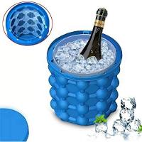 Balde Forma De Gelo Silicone Ice Magic Cube - - 1