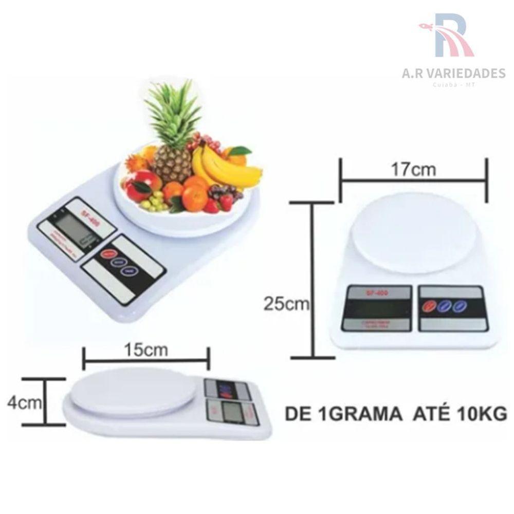 Balança Precisão De Cozinha Eletronico A Pilha Lacrado - 5