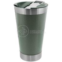 Copo Térmico C/ Tampa E Abridor 473Ml Inox - Verde - 8