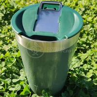 Copo Térmico C/ Tampa E Abridor 473Ml Inox - Verde - 5