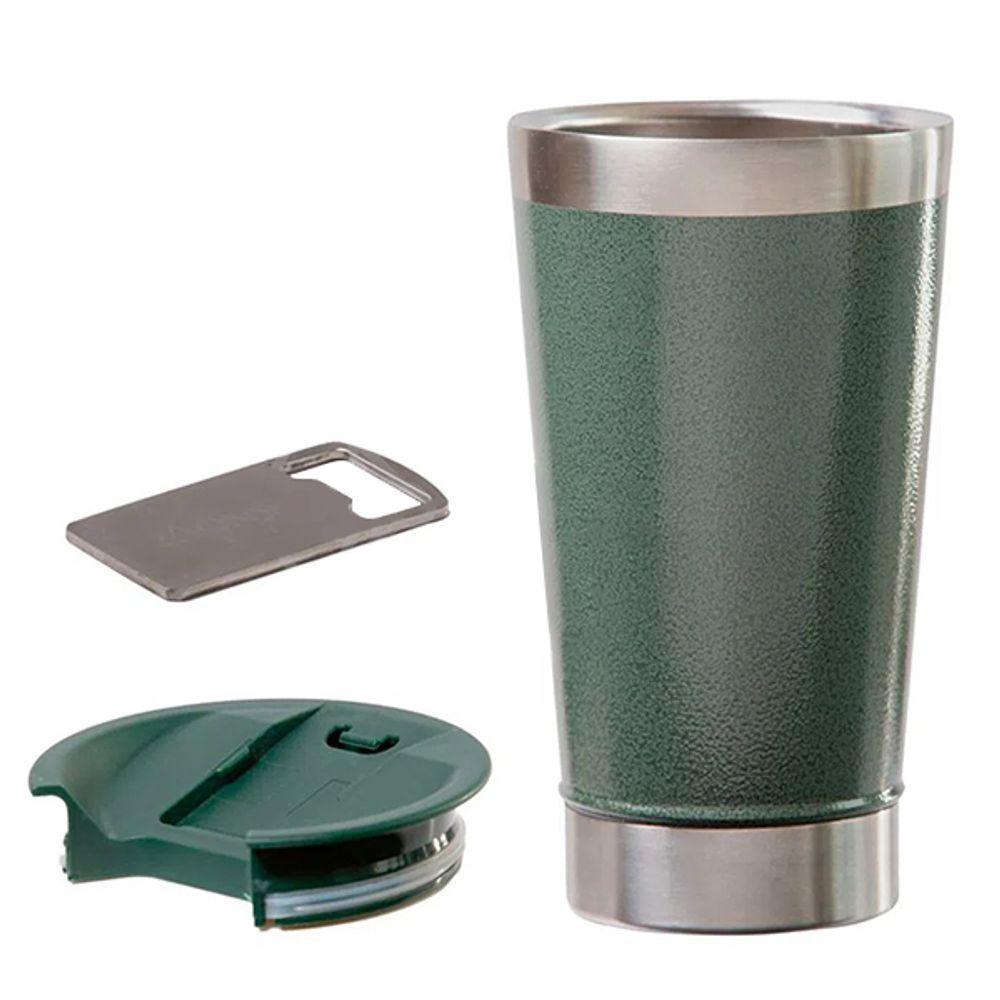 Copo Térmico Abridor 473Ml Dia Dos Namorados Verde Nº9 - 5