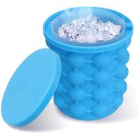 Forma De Gelo Em Silicone Mini Balde Ice Magic Cube Da Tv - 1
